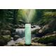 Wessper Szklana butelka ActiveMax 680ml miętowa