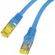 Lanberg Patchcord Lanberg S/FTP kat.6A 5m LSZH CU fluke passed niebieski