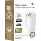 Ładowarka Art ŁADOWARKA SIECIOWA GaN PD/QC 4.0 1x USB-C 1x USB-A 30W ART