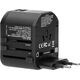 Orno Podróżny adapter do gniazdek Go World USA/UK/EURO/AUS (USB 5V,2,4A)