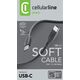 Kabel USB Cellular Line USB-C - USB-C 1.2 m Czarny (USBDATASOFTC2CK)