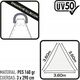 Aktive SUN SHADE UV50 PROT TRIANGULAR