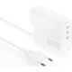 Ładowarka 4smarts 4smarts Ladegerät GaN Flex Pro 140W 3 USB-C, weiß