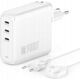 Ładowarka 4smarts 4smarts Ladegerät GaN Flex Pro 140W 3 USB-C, weiß