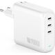 Ładowarka 4smarts 4smarts Ladegerät GaN Flex Pro 140W 3 USB-C, weiß