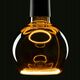 Segula SEGULA LED Floating Globe 125 smokey grau E27 6W 1900K dimm