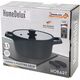 GARNEK HD 12463 CZARNY HOBART 6.1 L 28X12 CM