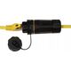 Techly IWP-MD C6A-IPGLT zmieniacz płci / kabli RJ45 Czarny