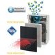 Fellowes Filtr węglowy 4 sztuki (9324201)