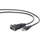 Kabel USB Gembird USB-A - 1.5 m Czarny (UAS-DB9M-02)