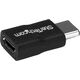 Adapter USB StarTech USB-C - microUSB Czarny  (USB2CUBADP)