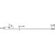 Cn Spoke Szprychy CNSPOKE STD14 2.0-2.0-2.0 stal nierdzewna 222mm czarne + nyple 144szt. - CN-STD222C