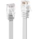 Lindy LINDY Cat.6 flat cable Patchcable white, 0,3m without shielding - 47500