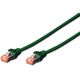 Digitus Patchcord CAT6, S-FTP, 5m, zielony, 10 sztuk (DK-1644-050-G-10)