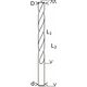 Wiertło Bosch do drewna kręte walcowe 3mm  (2608596300)