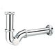 Syfon McAlpine rurowy 5/4" z czyszczeniem bocznym chrom (225CB)
