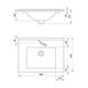 Umywalka Deante Floks 60cm (CDI 6U6M)