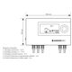 Euroster Elektroniczny programowalny sterownik 11 M pompy C.O. E11M