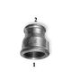 Odlewnia Zawiercie Mufa redukcyjna M2 3/4 x 1/2" ocynk