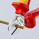 Knipex Szczypce tnące boczne 140mm izolowane (70 06 140)
