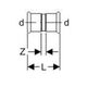 Geberit Mufy Mapress C-Stahl 76,1mm (22009)