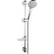 Zestaw prysznicowy Ferro Evo przesuwny chrom (N130B)