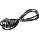 Kabel zasilający Goobay Przewód zasilający Schuko type F CEE 7/7 IEC C13 5m czarny (51320)