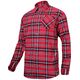Lahti Pro Koszula flanelowa bawełniana czerwono-granatowa w kratę rozmiar XL (L4180304)