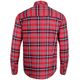 Lahti Pro Koszula flanelowa bawełniana czerwono-granatowa w kratę rozmiar XL (L4180304)