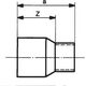 Conex Łącznik redukcyjny serii 5000 35 x 22mm (5243035022000)