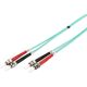 Digitus Patchcord Światłowodowy ST -> ST OM3, 1m (DK-2511-01/3)