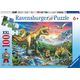 Ravensburger 100 elementów XXL Epoka Dinozaurów