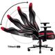 Fotel Diablo Chairs X-Player 2.0 Normal Size Antracytowo-Karmazynowy