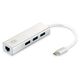 HUB USB LevelOne 1x RJ-45  + 3x USB-A 3.0 (USB-0504)