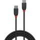 Kabel USB Lindy USB-C - USB-C 0.5 m Czarny (36905)
