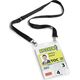 Durable DURABLE Event-Namensschild A6 mit Textilband Duo 10 St schw