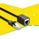 Ugreen Przedłużacz RJ45 Cat. 6, FTP 0.5m czarny