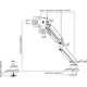 Neomounts Uchwyt biurkowy na monitor 10" - 49" (NM-D775WHITEPLUS)