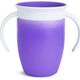 Munchkin Kubek niekapek 360 Treningowy z uchwytami 207ml fioletowy