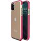Hurtel Spring Case pokrowiec żelowe etui z kolorową ramką do iPhone 11 Pro Max ciemnoróżowy