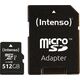 Karta Intenso Premium MicroSDXC 512 GB Class 10 UHS-I/U1  (3423493)