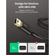 Kabel USB Ugreen USB-A - miniUSB 3 m Czarny (10386)