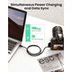 Kabel USB Ugreen USB-A - miniUSB 3 m Czarny (10386)