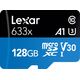 Karta Lexar 633x MicroSDXC 128 GB Class 10 UHS-I/U3 A1 V30 (LSDMI128BB633A)