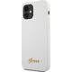 Guess Etui Guess GUHCP12SLSLMGWH Apple iPhone 12 mini biały/white hardcase Metal Logo Script