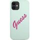 Guess Etui Guess GUHCP12SLSVSBF Apple iPhone 12 mini niebieski fuksja/blue fuschia hardcase Silicone Vintage