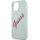 Guess Etui Guess GUHCP12SLSVSBF Apple iPhone 12 mini niebieski fuksja/blue fuschia hardcase Silicone Vintage