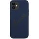 Guess Etui Guess GUHCP12SLSVSBL Apple iPhone 12 mini niebieski/blue hardcase Script Vintage