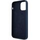 Guess Etui Guess GUHCP12SLSVSBL Apple iPhone 12 mini niebieski/blue hardcase Script Vintage