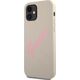 Guess Etui Guess GUHCP12SLSVSGP Apple iPhone 12 mini szaro różowy/grey pink hardcase Silicone Vintage